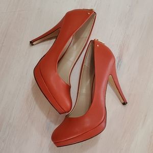 Call It Spring Pumpkin Orange Pumps